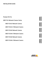 Axis P33 Serie Manual Del Usuario