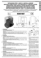 RIB K500 Instrucciones Para El Uso Y La Instalacion