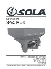 Sola Special-3 Manual De Puesta En Servicio