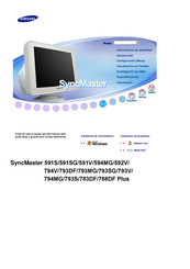 Samsung SyncMaster 591S Manual Del Usuario