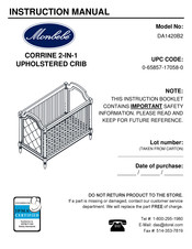 Monbebe DA1420B2 Manual De Instrucciones