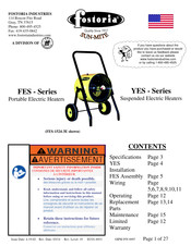 TPI Fostoria YES-1524-1A Manual Del Usuario