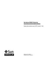 Oracle Sun SPARC Enterprise M5000 Notas Del Producto