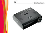 InFocus X8 Manual Del Usuario