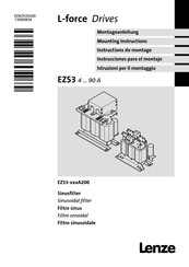 Lenze L-force EZS3-010A200 Instructions De Montage