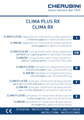 Cherubini CLIMA RX Manual De Instrucciones