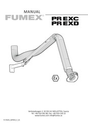 Fumex PR EXC Manual De Instrucciones