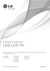 LG 42LS5600 El Manual Del Propietario