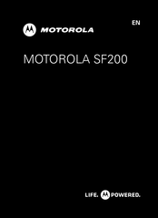 Motorola SF200 Manual De Instrucciones