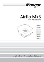 Mangar Health Airflo Mk3 Instrucciones Para El Usuario