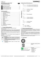 CONTRINEX YSM Serie Manual De Instrucciones