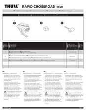 Thule RAPID CROSSROAD 450R Manual De Instrucciones