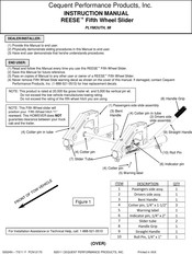 Cequent Performance Products Reese 50024 Manual De Instrucciones