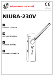 V2 ELETTRONICA NIUBA Manual Del Instalador De Automatización