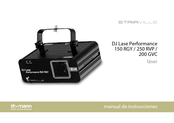 thomann Stairville DJ Lase 150-RGY MK-III Manual De Instrucciones