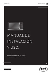 TST SED309B6H-PA0C0R Manual De Instalacion Y Uso