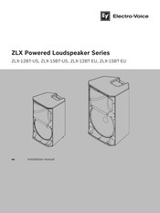 Electro-Voice ZLX Serie Instalación Manual