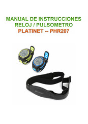 Platinet PHR207 Manual De Instrucciones