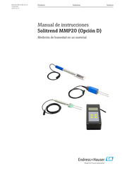 Endress+Hauser Solitrend MMP20 Manual De Instrucciones