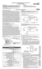 Leviton ODS15-GDW Instrucciones De Instalación