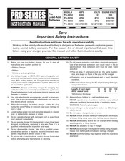 PRO-SERIES PS-3000 Manual Del Usuario