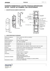 PRASTEL 4PH200A Manual Del Usuario