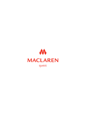 Maclaren quest Manual De Usario