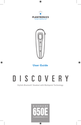 Plantronics Discovery 650E Guia Del Usuario