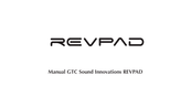 GTC Sound Innovations REVPAD Manual De Instrucciones