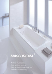 Kohler Jacob Delafon MASSDREAM Instrucciones De Utilizacion