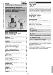 Krom Schroder RV Serie Instrucciones De Utilizacion