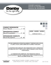 Danby DAR044A1SSO-6 Manual Del Propietário