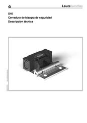 Leuze lumiflex S40 Descripción Técnica