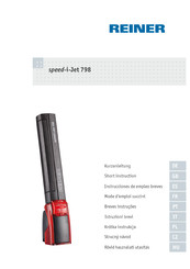 Reiner Speed-i-Jet 798 Instrucciones De Empleo