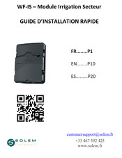 Solem WF-IS Guía Rápida De Instalación