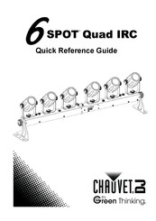 Chauvet DJ 6Spot Quad IRC Guía De Referencia Rápida