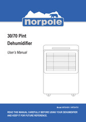 NORPOLE NPDH301 Manual Del Usuario