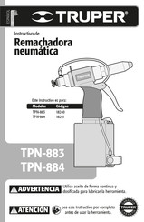 Truper TPN-883 Instructivo