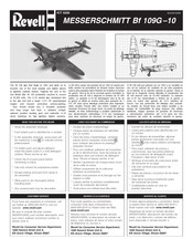 Revell MESSERSCHMITT Bf 109G –10 Manual Del Usario