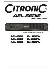 Citronic AEL Serie Manual Del Usario