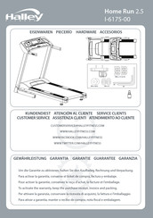 Halley Home Run 2.5 Manual Del Usuario