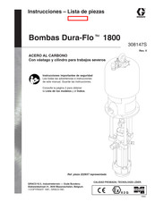 Graco Dura-Flo 1800 Instrucciones - Lista De Piezas