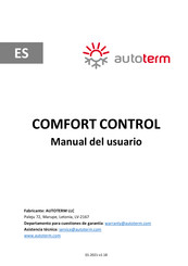 AUTOTERM COMFORT CONTROL Manual Del Usuario