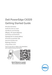 Dell PowerEdge C6320 Guía De Introducción