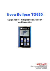 NDT Systems Nova Eclipse TG930 Manual De Usuario