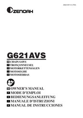 Zenoah G621AVS Manual De Instrucciones