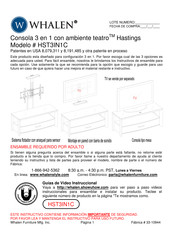 Whalen HST3IN1C Manual Del Usuario