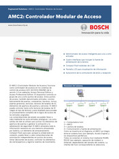 Bosch AMC2 Guia De Inicio Rapido