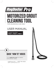 RugDoctor Pro MSW-1 Manual Del Usuario