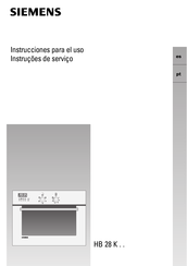 Siemens HB 28 K Serie Instrucciones Para El Uso